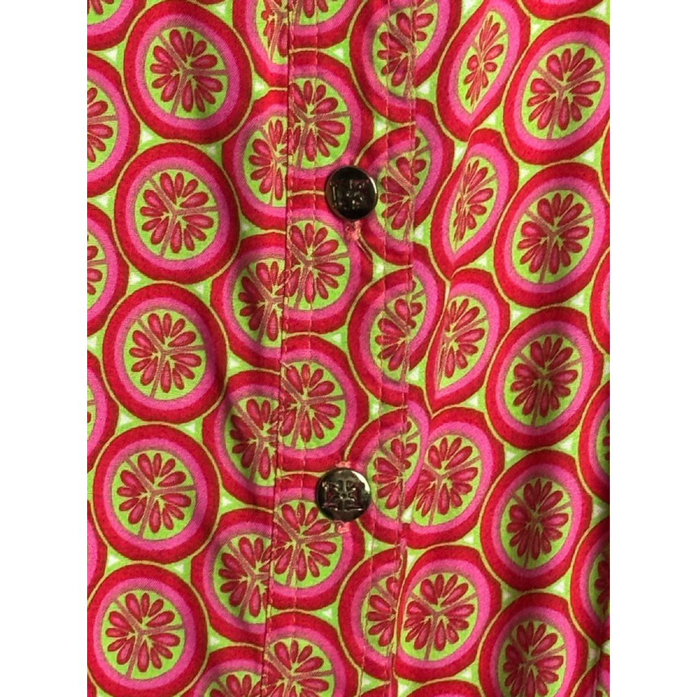 Escapada Pink Green Sleeveless Mini Dress size Medium - Picture 5 of 11